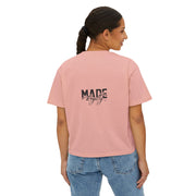 Women's Boxy Tee - Soldier Graphic Art | Made Royalty T-Shirt for Veterans & Military Support