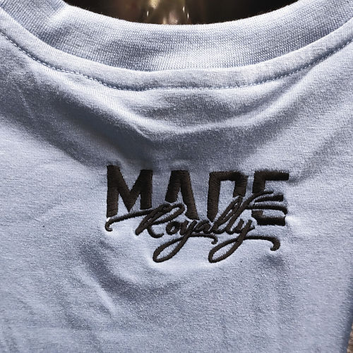 Panel Shirt Reflective Stripe (Powder Blue/Black)